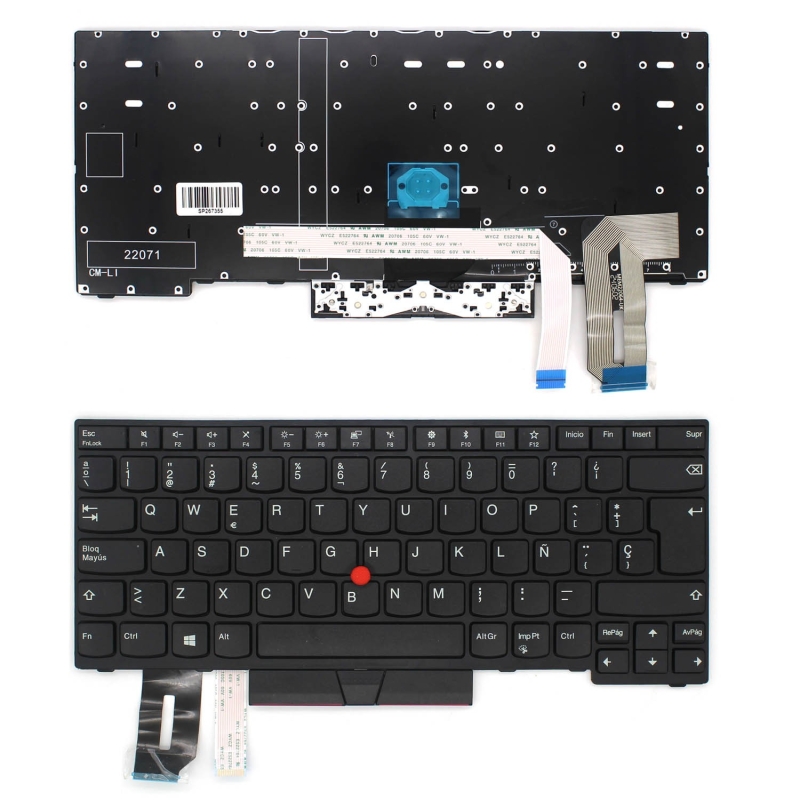 Compre teclado portatil Lenovo ThinkPad T480S | Retroiluminado