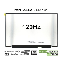 ECRÃ LED DE 14" PARA PORTATIL NE140QDM-NX1 120HZ 40 PINES QHD