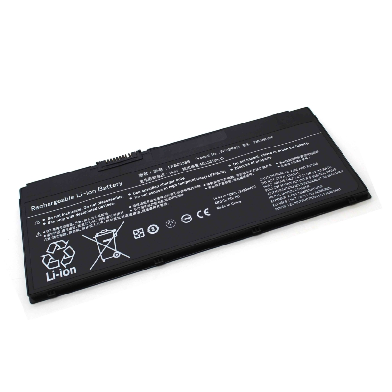 BATTERIA DEL COMPUTER PORTATILE PER FUJITSU LIFEBOOK U757 FPB0338S
