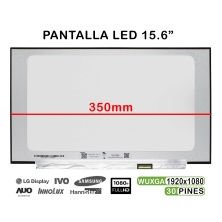 ECRÃ LED DE 15.6" B156HTN06.2 NV156FHM-N68 NV156FHM-N52 NV156FHM-N4X FHD BRILHO PARA PORTATIL