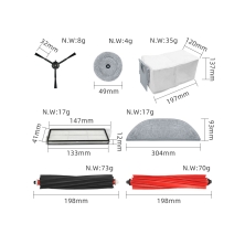 Kit di sostituzione Roborock S8 Pro Ultra/G20
