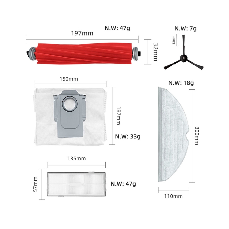 Kit di sostituzione Roborock S7 Max Ultra