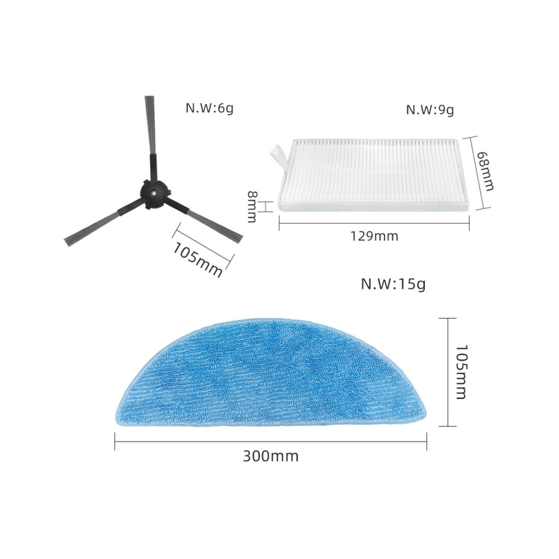 Yeedi Y1 Pro Kit de Recambios