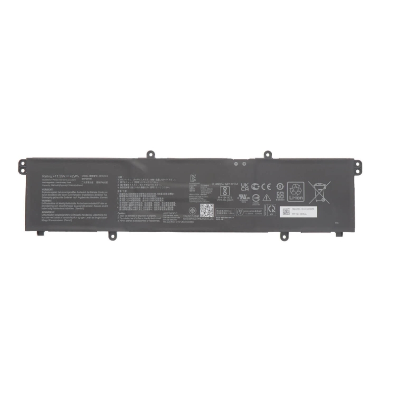 BATTERIA PER ASUS BR1100CKA-GJ1127XA C31N1915 11,55 V 3640 MAH