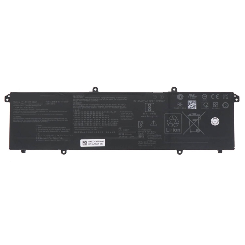BATTERIA PER COMPUTER PORTATILE C31N2201 ASUS VIVOBOOK 16 F1605P C31N2201