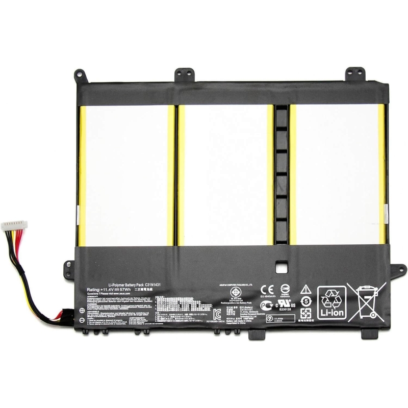 BATTERIA PER LAPTOP ASUS EEE BOOK E SERIES E403SA 11,4 V 57WH C31N1431