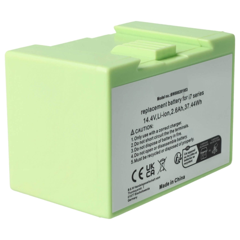BATTERIA PER IROBOT ROOMBA I3 I3+ I4 I4+ I5 I5+ I6 I6+ I7 I7+ I8 J5 J7 J8 J9 KYUER ABL-D2