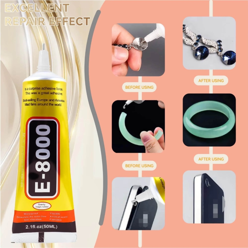 Cola E-8000 15ml para reparo de tela de celular DIY