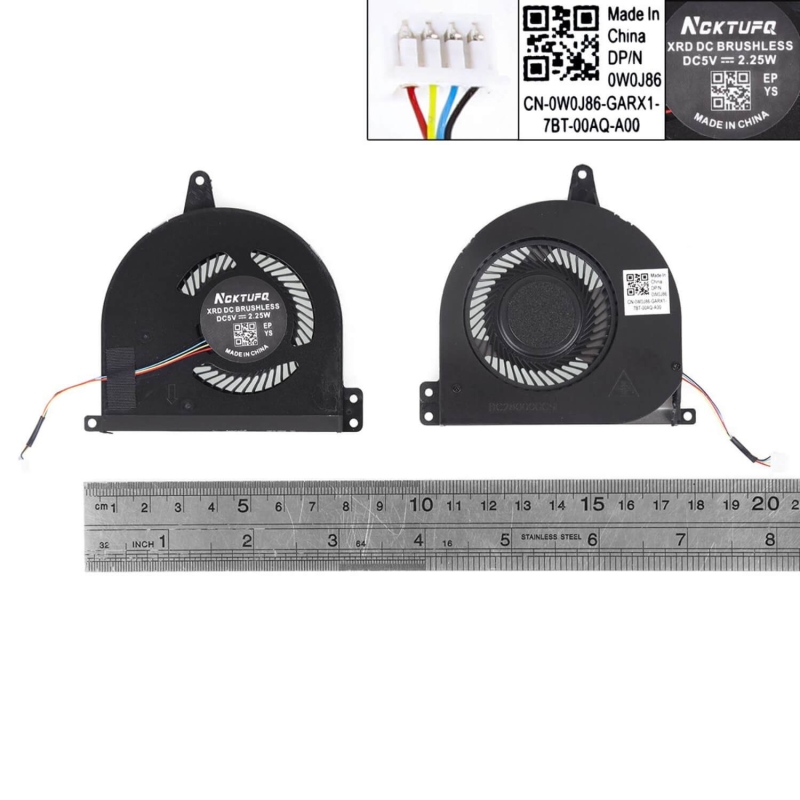 VENTOINHA PARA PORTATIL DELL LATITUDE E5470 XGYJW 0WKT5Y
