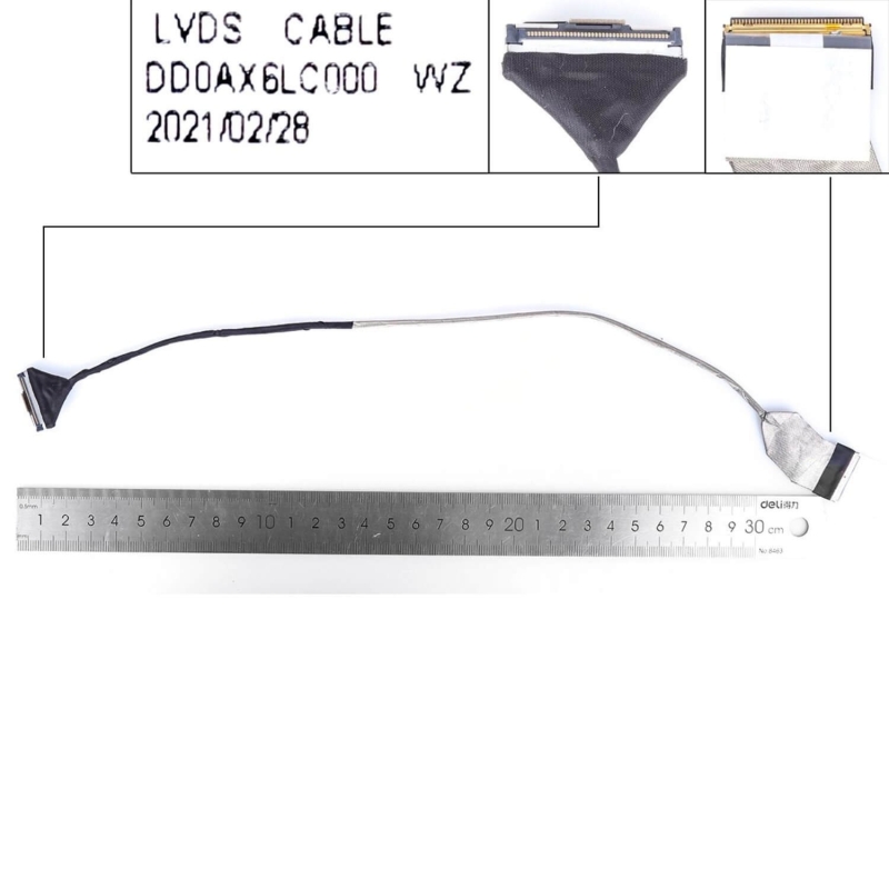 CABO FLEX PARA PORTATIL HP G42 G56 G62 COMPAQ PRESARIO CQ42 DD0AX6LC000 /1/2/3