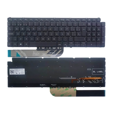 TECLADO PARA PORTÁTIL PARA DELL INSPIRON 5000 5590 5591 5593 5594 5598 P42E P88F P90F G7P48 PRETO