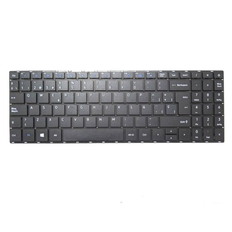 TECLADO PARA PORTÁTIL TOSHIBA DYNABOOK C50-E / C50-G / C50-H / C50-J GX1C0019K225 PRETO