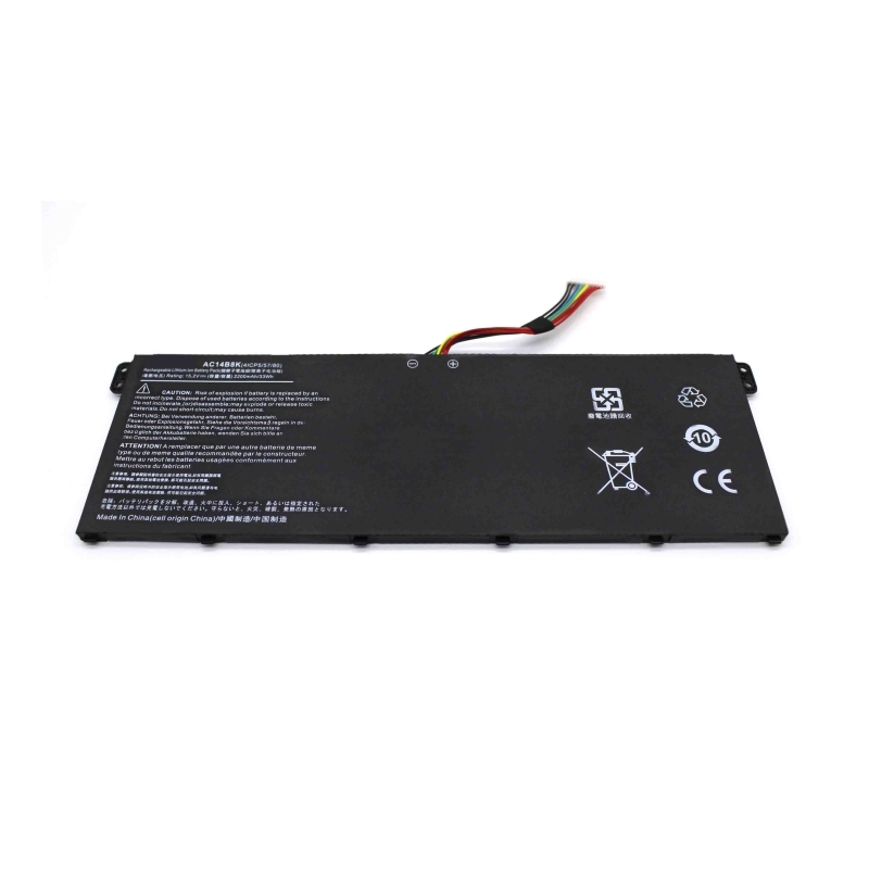 BATTERIA PER COMPUTER PORTATILE ACER AC14B3K AC14B8K AC14B8K(4ICP5/57/80) KT.0040G.004 KT0030G.004 15.2V