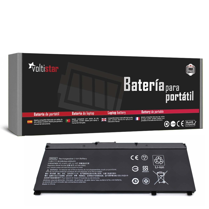 BATTERIA PER COMPUTER PORTATILE HP PAVILION 15-CX 15-CX0020NR L08855-855 HSTNN-IB8L SR03XL