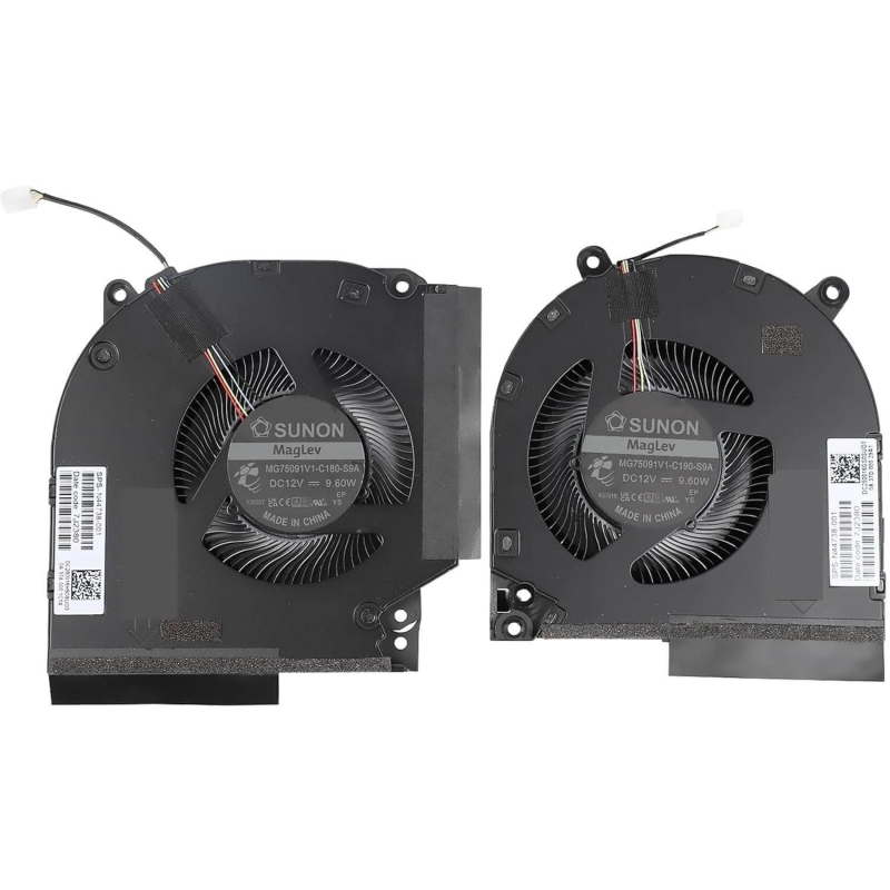 VENTILADOR CPU + GPU PARA PORTÁTIL HP VICTUS 9 16-R N44738-001