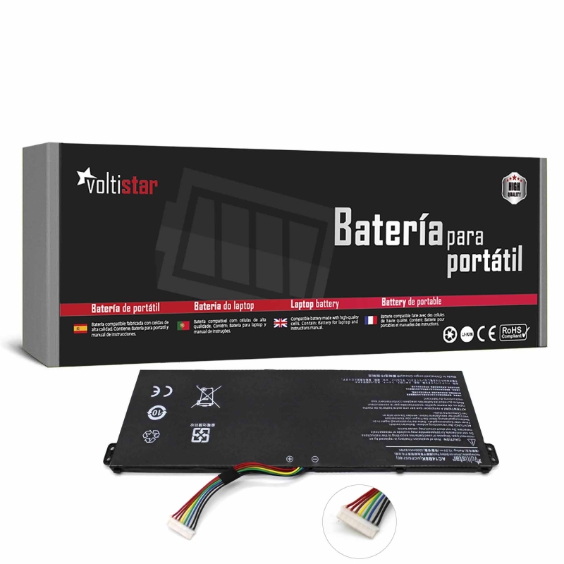 BATERÍA PARA PORTÁTIL ACER ASPIRE V3-371 AC14B13J AC14B18J AC14B18K