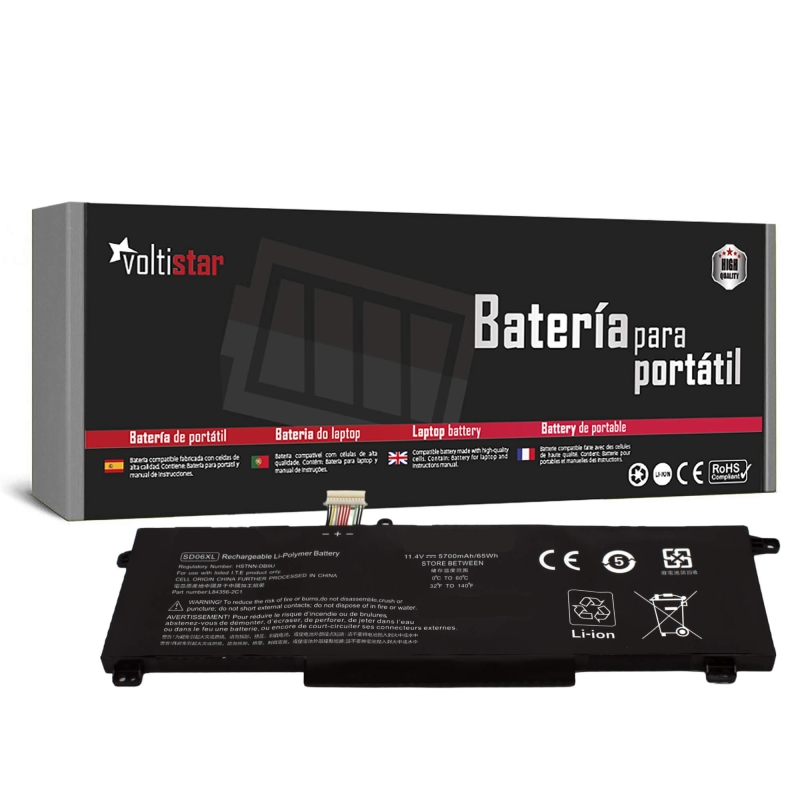 BATTERIA PER COMPUTER PORTATILE HP OMEN 15-EK 15-EK0000 15-EN 15-EN0000 SD06XL HSTNN-DB9U (TIPO B)