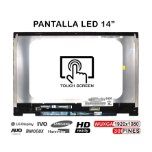 PANTALLA LED TÁCTIL COMPLETA DE 14" PARA PORTÁTIL HP PAVILION X360 14-DW 14-DWXXX SERIES CON MARCO