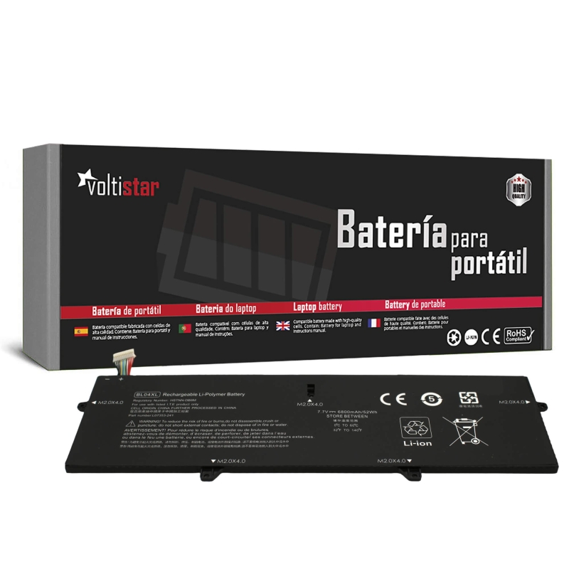 BATTERIA PER COMPUTER PORTATILE HP ELITEBOOK X360 1040 G6 BL04XL