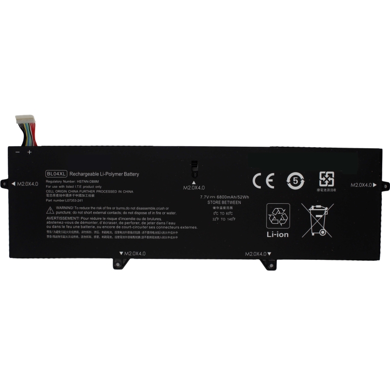 BATTERIA PER COMPUTER PORTATILE HP ELITEBOOK X360 1040 G6 BL04XL