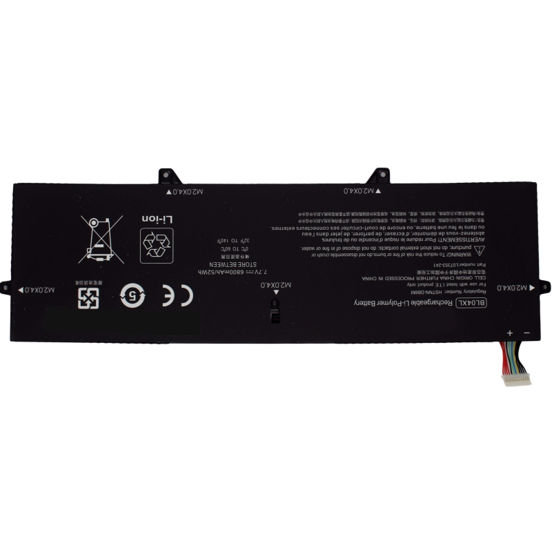 BATTERIA PER COMPUTER PORTATILE HP ELITEBOOK X360 1040 G6 BL04XL