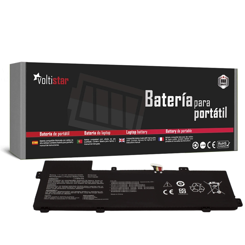 BATTERIA PER COMPUTER PORTATILE ASUS ZENBOOK UX510UX-CN014T B31N1534