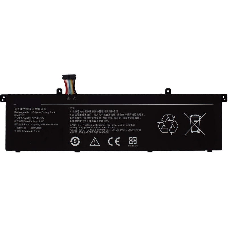 BATTERIA PER COMPUTER PORTATILE XIAOMI MI PRO X 14 PRO 15 SERIE R14B03W R14B06W