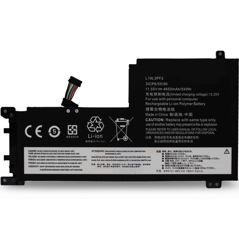 BATTERIA PER COMPUTER PORTATILE LENOVO IDEAPAD 5 15IAL7 (82SF) L19D3PF3 L19M3PF6 TIPO A
