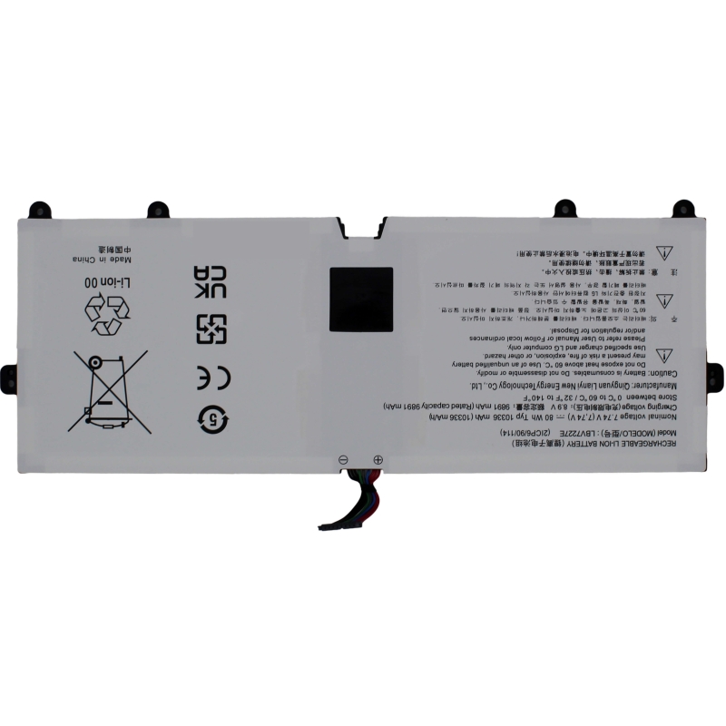 BATTERIA PER COMPUTER PORTATILE LG GRAM 17Z970-K.AA55A8 LBV7227E