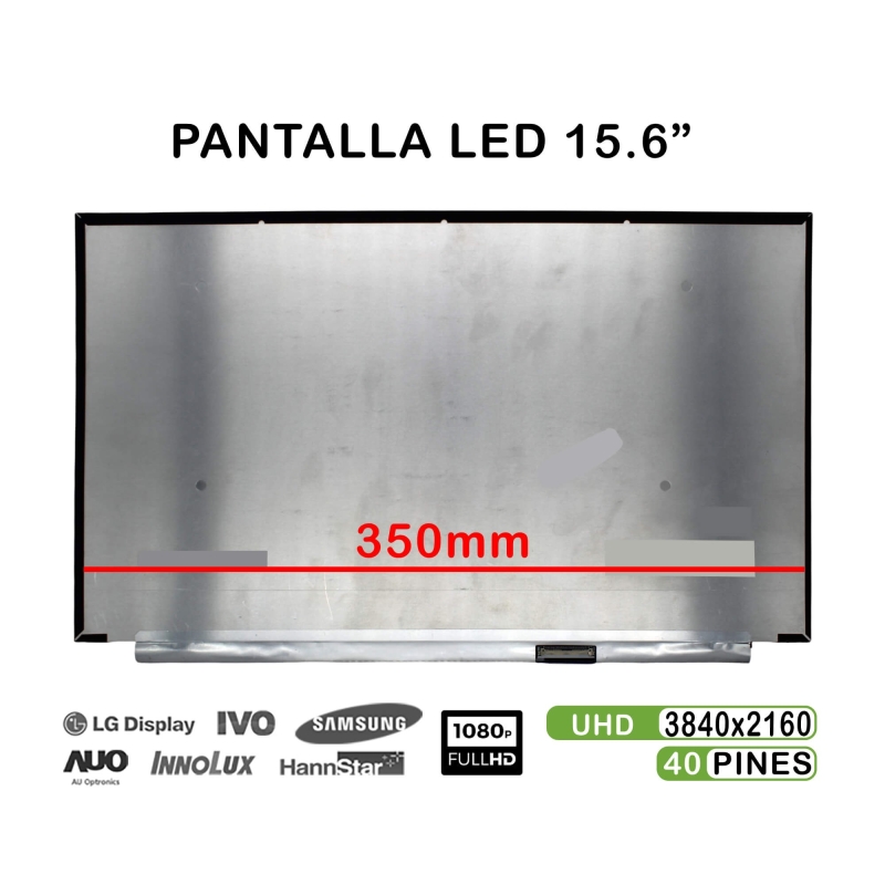 PANTALLA LED DE 15.6" PARA PORTÁTIL LP156UD3-SPB3 40 PINES