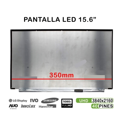 PANTALLA LED DE 15.6" PARA PORTÁTIL LP156UD3-SPB3 40 PINES