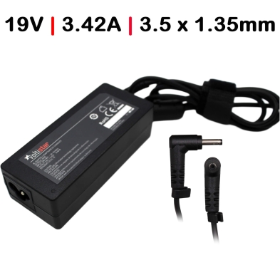 CARICABATTERIE PER COMPUTER PORTATILE MEDION AKOYA E14303 SERIE A18-065N3A 19V 3,42A 65W 3,5X1,35MM