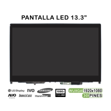 TOUCH SCREEN DA 13,3" PER LAPTOP LENOVO THINKPAD X380 YOGA 20LH FHD 02DA168 RISTRUTTURATO