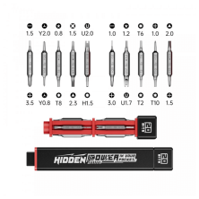 KIT DI CACCIAVITI CON 20 PUNTE DI ALTA QUALITÀ JAKEMY JM-8195