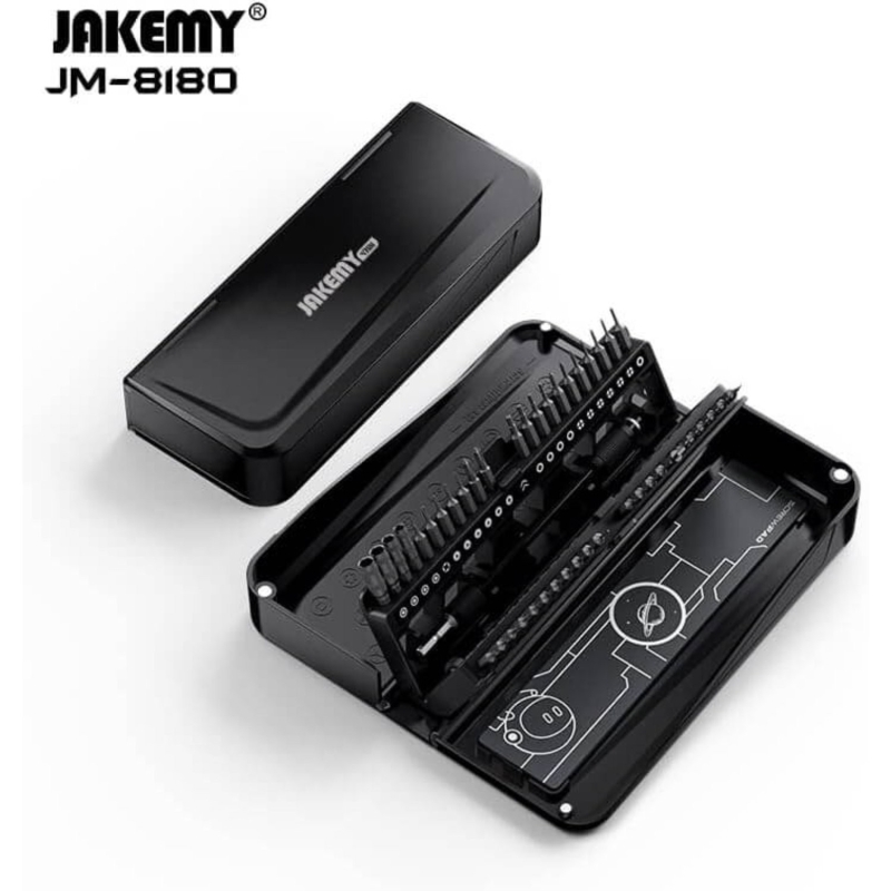 JUEGO DE DESTORNILLADORES DE PRECISIÓN JAKEMY JM-8180A