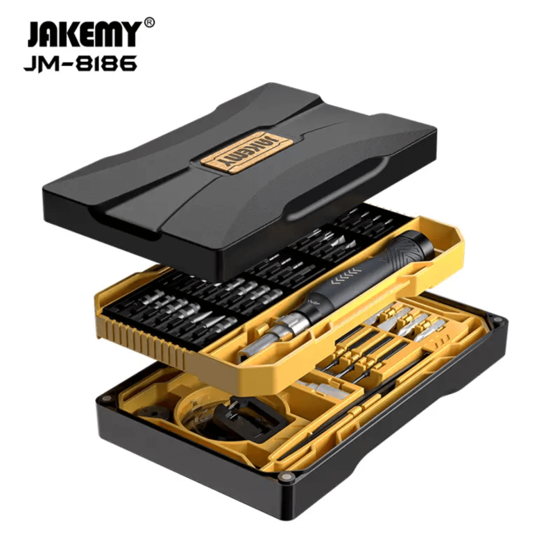 SET DI CACCIAVITI MAGNETICI JAKEMY JM-8186A.