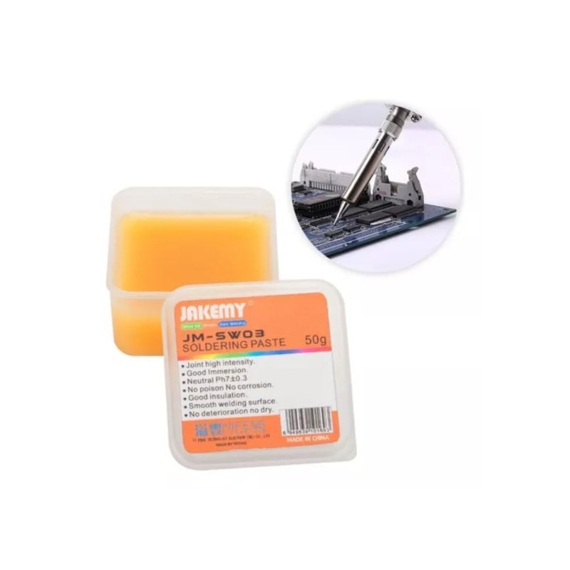 PASTA PARA SOLDAR ESTAÑO 50g JAKEMY JM-SW03