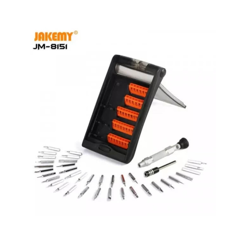 JUEGO DE DESTORNILLADORES DE PRECISIÓN JAKEMY JM-8151