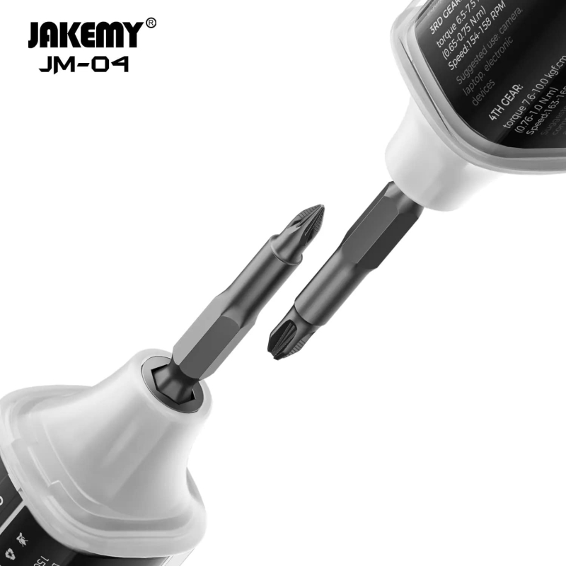 JOGO DE PONTAS DE CHAVE DE FENDA LONGAS JAKEMY JM-04