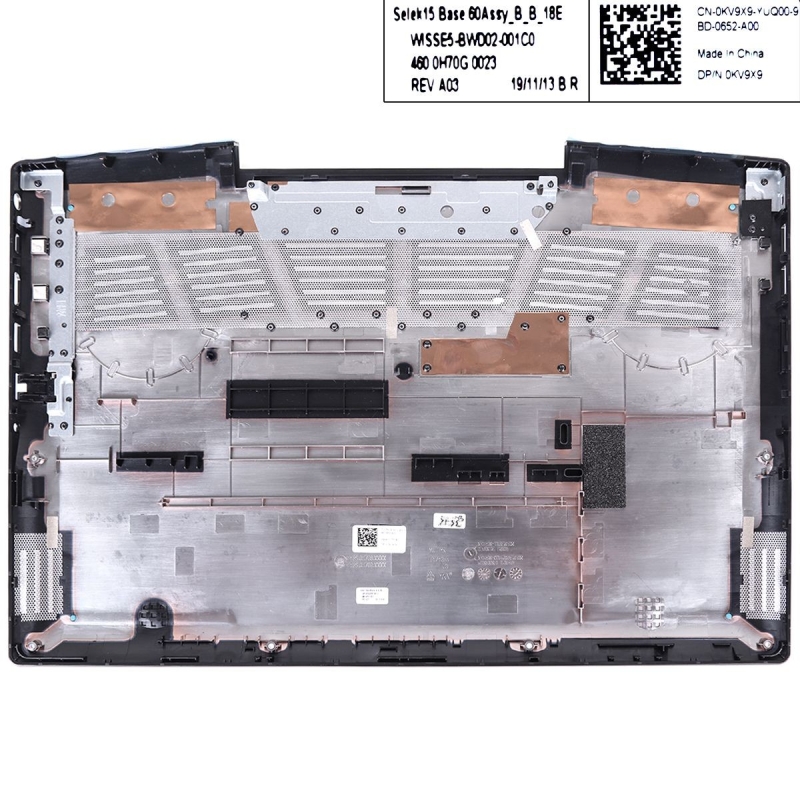 Carcasa inferior para portátil Dell G3 3590 Azul. Envíos 24h