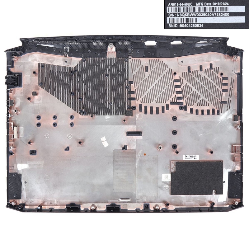 Alloggiamento inferiore inferiore per laptop ACER Nitro 5 AN515-54 NERO