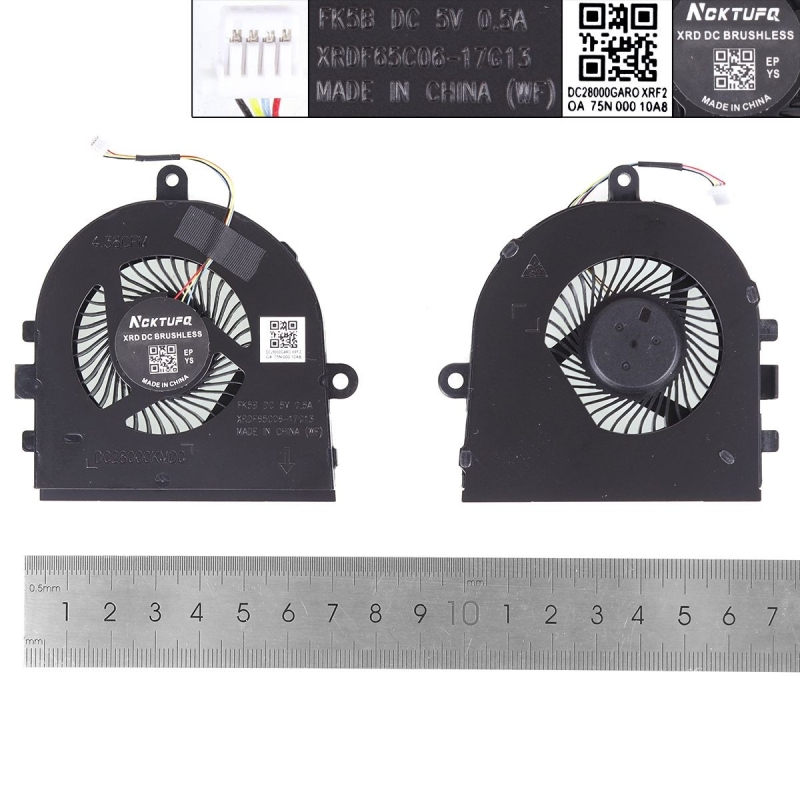 Ventilador para portátil Dell Insprion 3480 3481 5493 3491