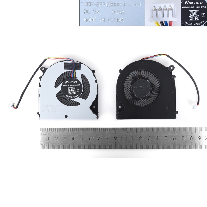 Ventoinha CPU para portátil Gigabyte P35X P35W P35XV4 P37 Clevo N750