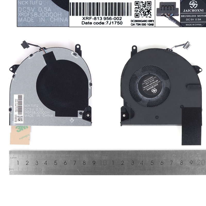 Ventilador CPU para portátil HP ZHAN 66 PRO 14 G2 HSN-Q15C L48270-001