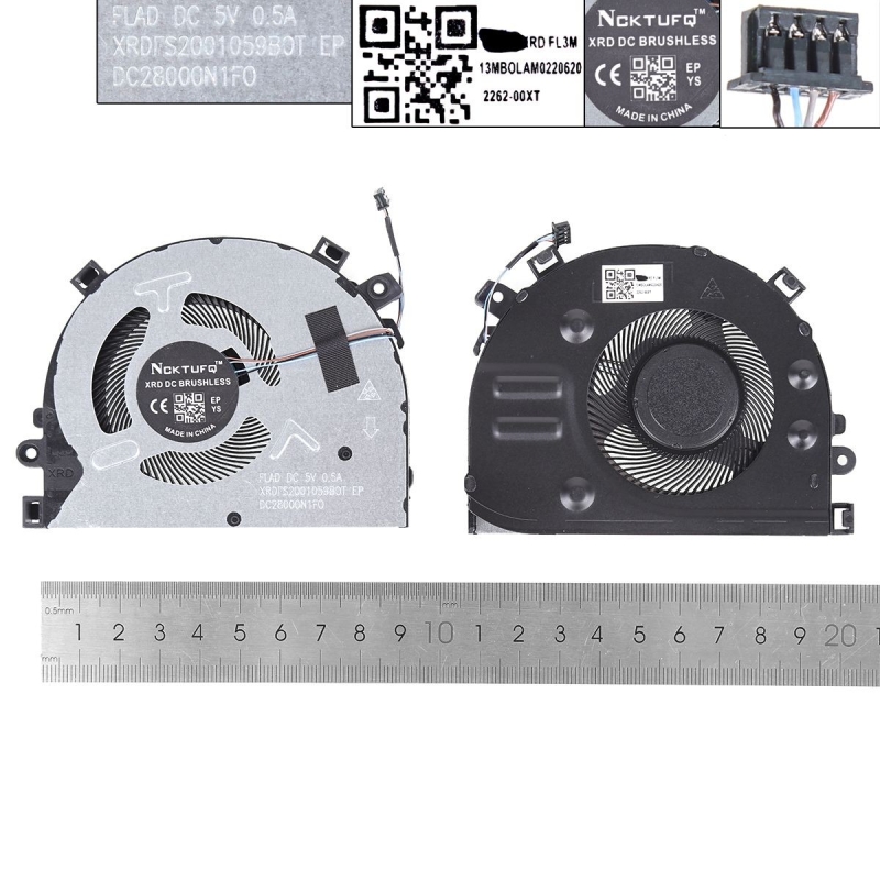 Ventola per portatile Lenovo 14 2019 14API S340-14. 