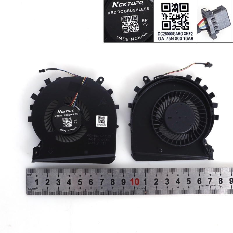 Ventoinha GPU para portatil HP TPN-C141 15-DK. Envio em 24h