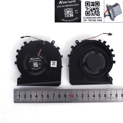 Ventilador GPU para portátil HP TPN-C141 15-DK. Envíos 24h