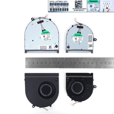 Ventilador CPU+GPU para portátil HP Envy 17M-CG L87961-001