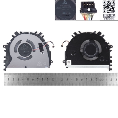 Ventilador para portátil Huawei Honor D WFQ9 NBL-WAQ9R EG70040S1-C11