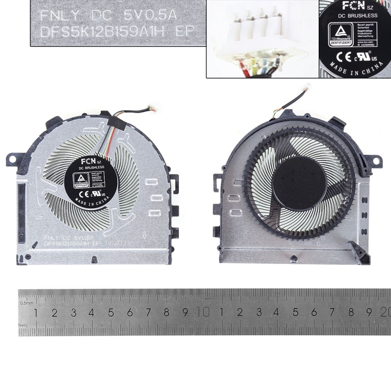 Ventilador GPU portátil Lenovo ideapad Gaming 3-15ACH6 | 5H40S20432